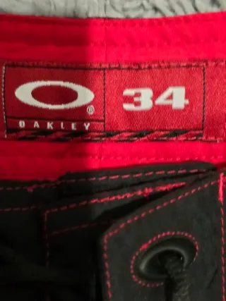 Pantaloncini Oakley Vintage skull flame 34