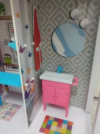 Casa de muñecas Nancy de madera