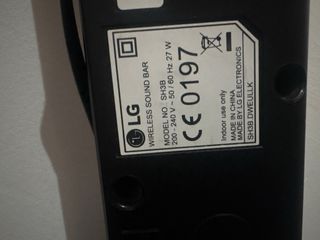 Barra de Sonido LG Negra