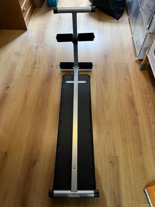 Banco de abdominales negro