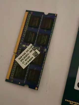 Memoria Ram 8gb ddr3  Kingston y 2 SSD SanDisk 256