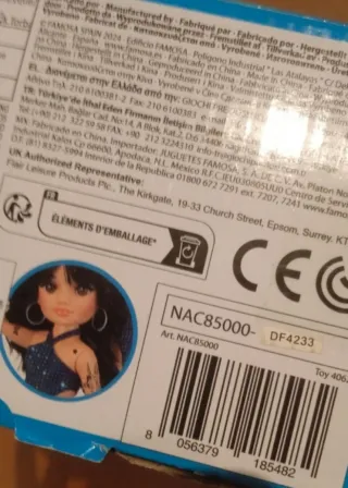 Muñeca Nancy Aitana con Tatuajes