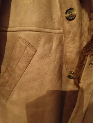 Montone shearling vintage vero