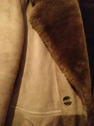 Montone shearling vintage vero