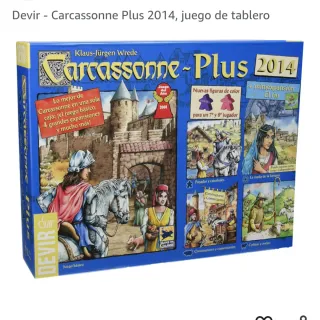 Carcassonne Plus 2014 Juego de Mesa