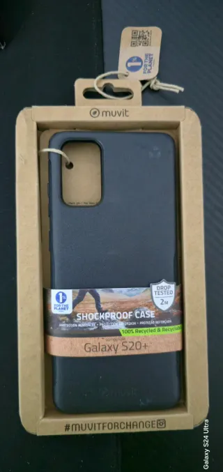Funda Muvit Galaxy S20+ Shockproof 100% Recycled