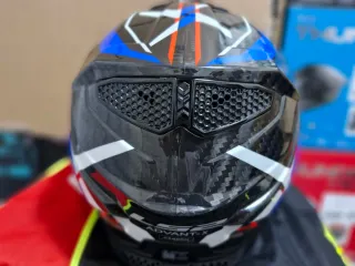 Casco Modular Advant X C Future Azul/blanco/Rojo