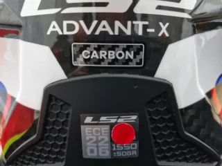 Casco Modular Advant X C Future Azul/blanco/Rojo