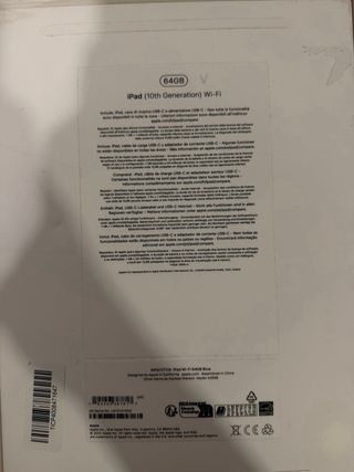 iPad 10ª Gen 64GB Azul