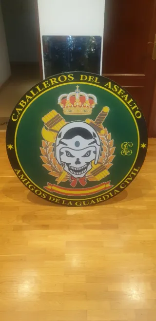 Letrero Caballeros del Asfalto