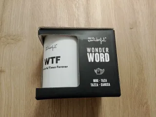 Taza Mr. Wonderful WTF