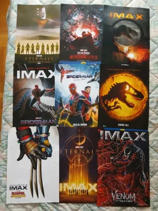 Lotto Poster Cinema IMAX Marvel DC
