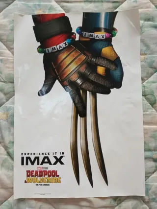 Lotto Poster Cinema IMAX Marvel DC