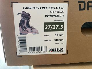 Botas de esquí Dalbello Cabrio LV 130