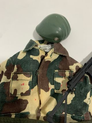 Muñeco Geyperman militar