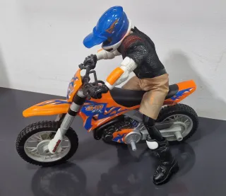 Moto y Figura Action Man