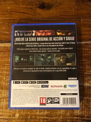 Metal Gear Solid Master Collection PS5
