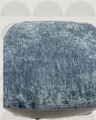 Bouti chenilla azul para cama 135/150