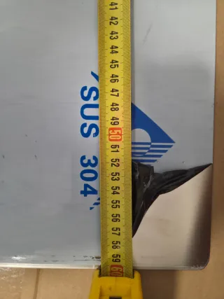 Plancha de acero para repostería