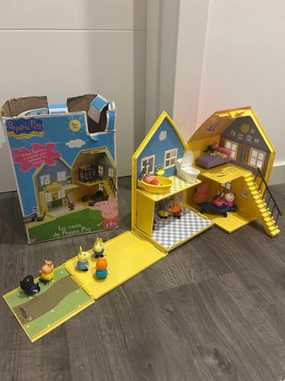 Casa de Peppa Pig con figuras