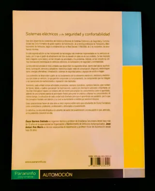 Sistemas eléctricos y de seguridad y confortabilid