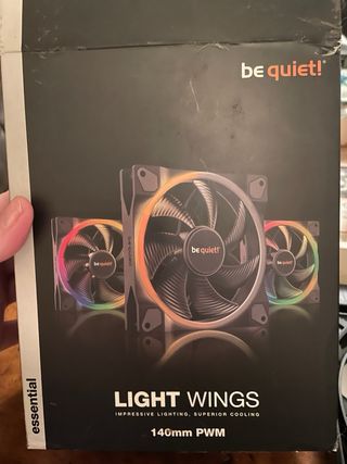 3 Ventiladores Be Quiet! 140mm PWM para PC