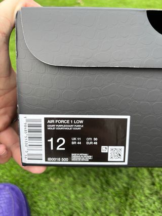 Nike Air Force 1 Low Morado Serpiente