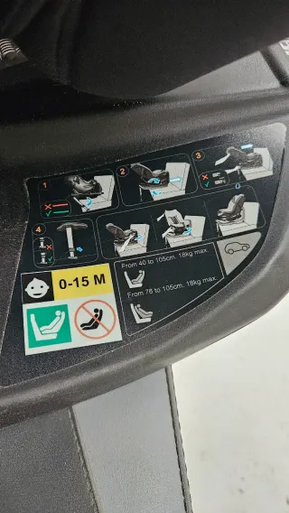 Silla coche Jane Gravity giratoria