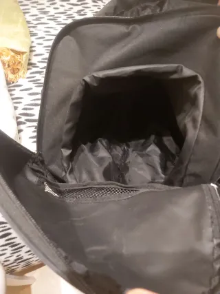 Bolso Deporte PONY Negro y Rojo