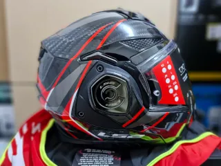 Casco Modular Advant X C Future II Rojo