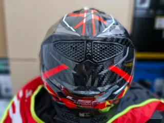Casco Modular Advant X C Future II Rojo