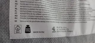 Mochila Portabebés Milo Gris Estampado Plumas