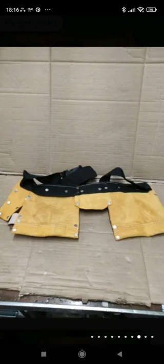 Cinturon cuero para herramientas