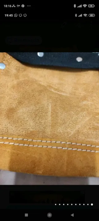 Cinturon cuero para herramientas