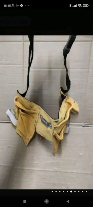 Cinturon cuero para herramientas