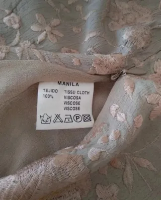 Conjunto Plural Falda y Top Bordado