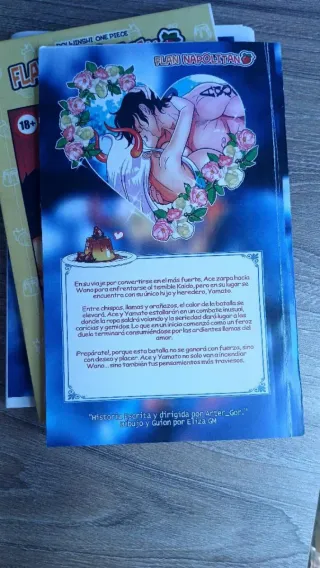 Manga One Piece Ace x Yamato Flan Napolitano