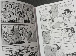 Manga One Piece Ace x Yamato Flan Napolitano