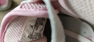 Zapatillas Jordan Altas Rosas y Blancas