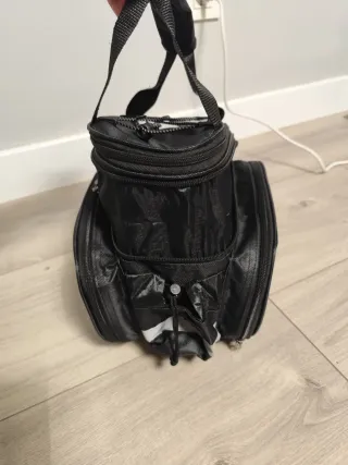Mochila para bicicleta/moto negra