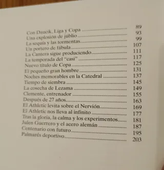 Libro Athletic Bilbao futbol