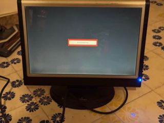 Monitor 17 pollici nero/argento