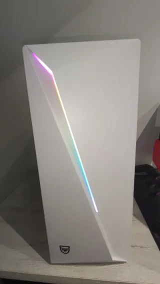 Caja PC Blanca Nfortec Lynx Cristal Templado USB 3