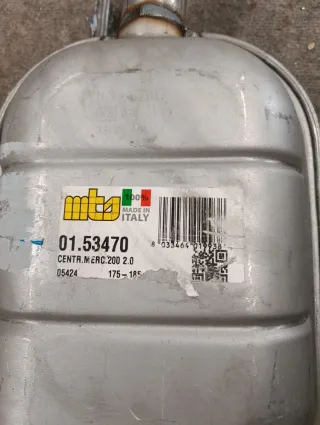 Tubo de escape Mercedes 200 E