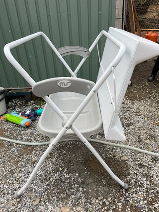 Soporte bañera bebé plegable