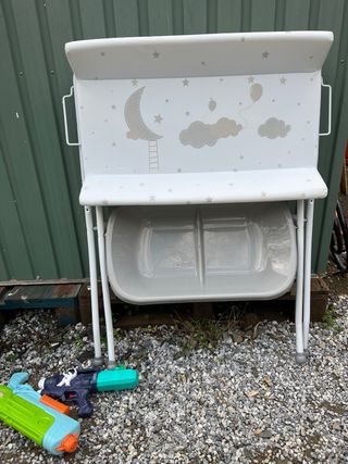 Soporte bañera bebé plegable