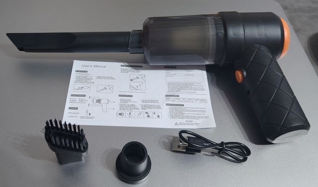 Mini Aspirador Portátil sin Cable Carga USB Coche