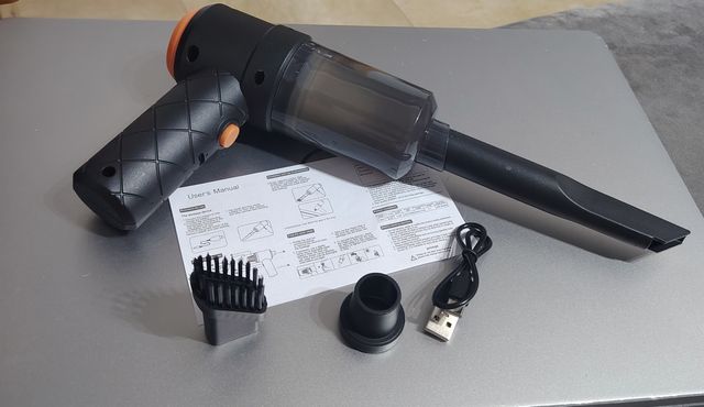 Mini Aspirador Portátil sin Cable Carga USB Coche