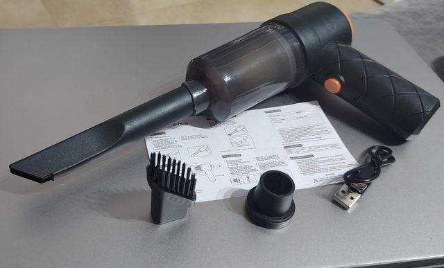 Mini Aspirador Portátil sin Cable Carga USB Coche