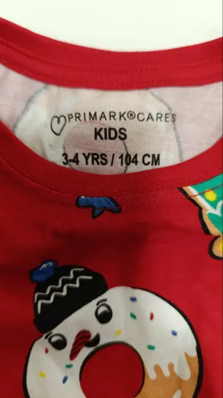 4 Pijamas Familiares a Juego Navideños Primark